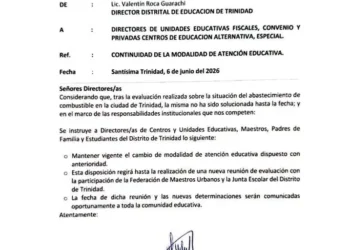 La información fue dada a través de un comunicado emitido por la Dirección Distrital de Educación de la región. Foto: RRSS.