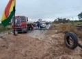 La vía fue cerrada nuevamente/RRSS
