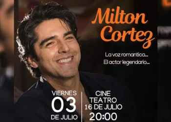 Milton Cortez anuncia un concierto en el marco de los festejos por La Paz. Foto: RRSS.