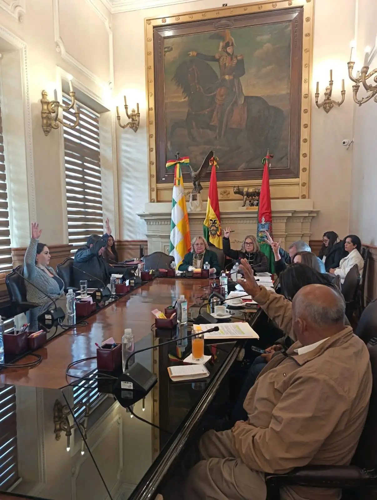 Concejales aprobaron la ley de transitabilidad. FOTO: Concejo Municipal