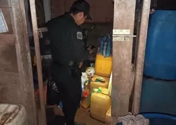 Se encontró una gran cantidad de combustible/RRSS