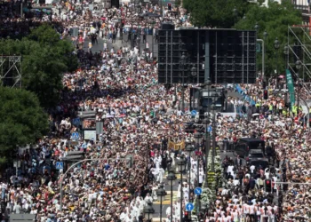 El Papa en Madrid/AFP