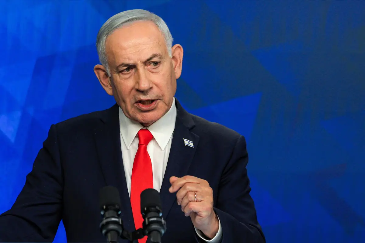 Netanyahu defendió la guerra/AFP