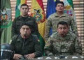 El comandante departamental de la Policía, coronel David Gómez, brinda el reporte de operativo de seguridad.
