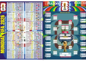 Este domingo, la edición impresa de La Razón le obsequió un fixture de bolsillo y en lámina.