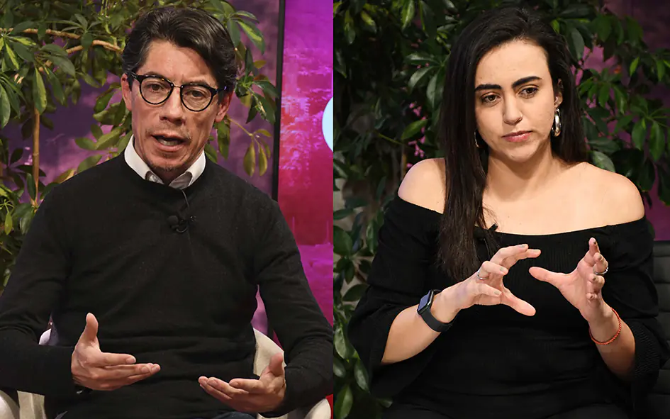 Manuel Mercado y Natalia Aparicio analizan la crisis social en el programa Piedra, Papel y Tinta de La Razón.