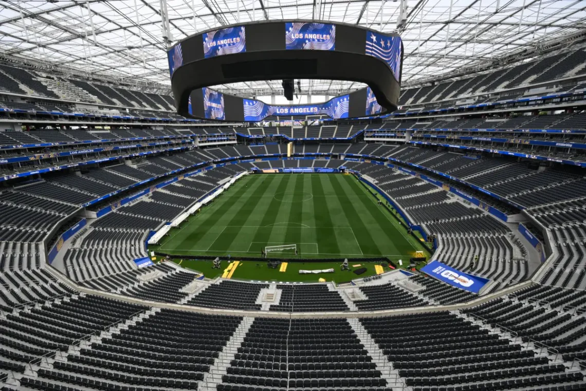 El estadio de Los Ángeles (AFP)