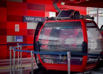 La Línea Roja del teleférico cumplió 12 años. FOTO: Mi Teleférico