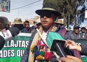 Campesinos de la provincia Muñecas. Foto: Captura