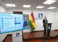 Jorge Zogbi explica los alcances de la ley en rueda de prensa. Foto: APG