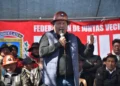 El secretario ejecutivo de la COB, Mario Argollo. Foto: APG