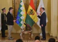 Posesionan a Ernesto Justiniano. Foto: APG