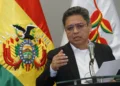 José Luis Gálvez, vocero del preidente Rodrigo Paz.
Foto: APG