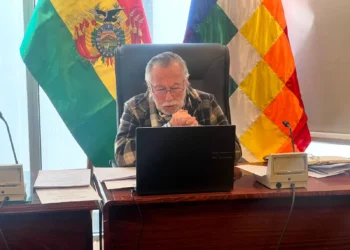 El presidente de la comisión, el diputado Juan Del Granado.
Foto: Comisión de Constitución.