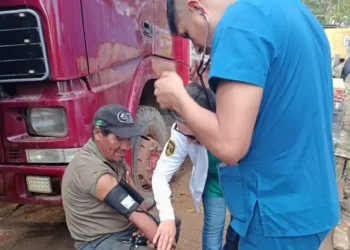 Los conductores recibieron atención/Armada en acción