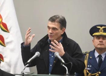 El Presidente en el acto que se llevó a cabo este miércoles. Foto: APG