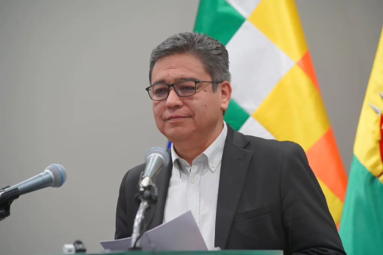 El vocero José Luis Gálvez
Foto: APG.