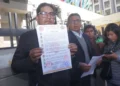El dirigente gremial Toño Siñani. Foto: APG
