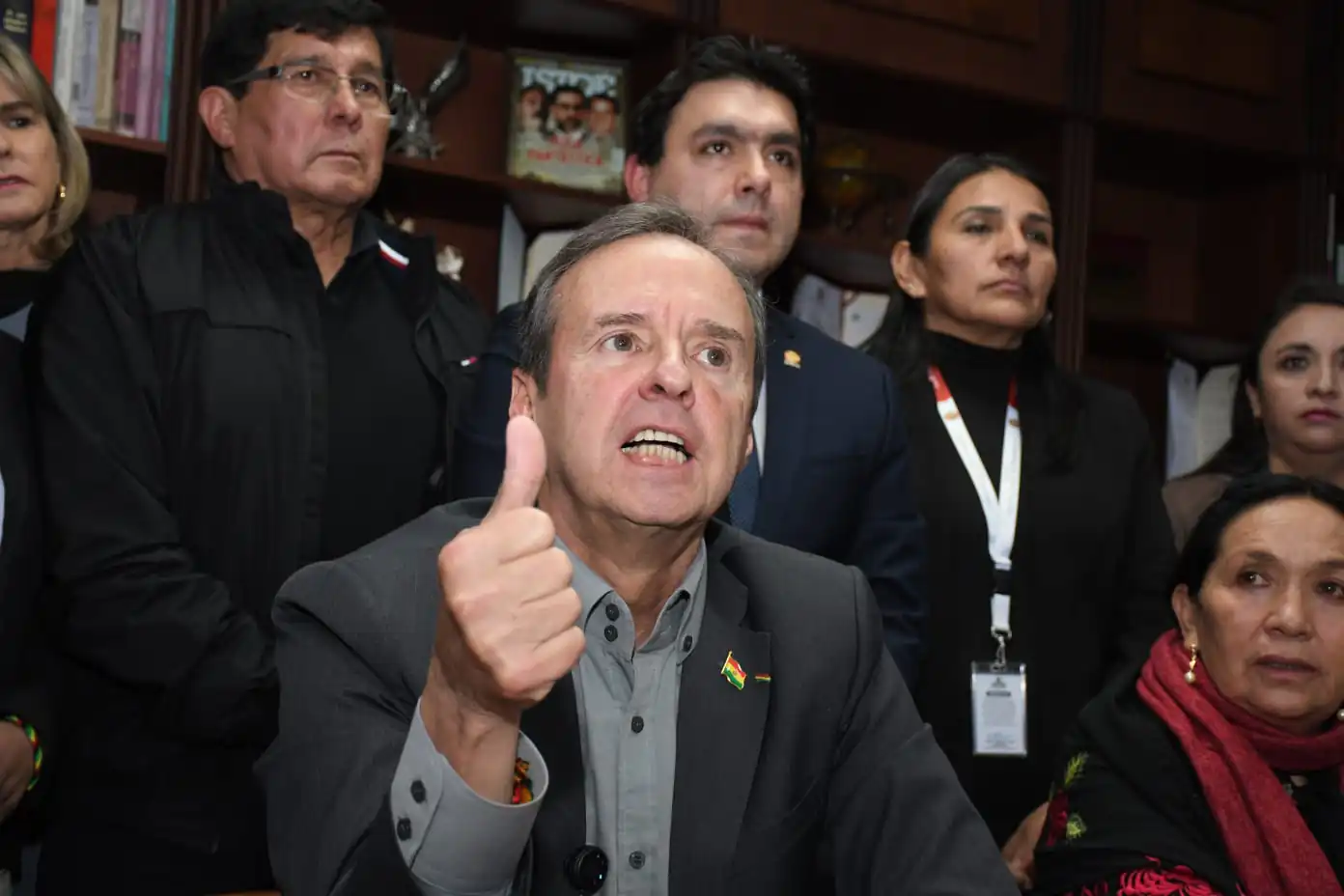 El expresidente Jorge Tuto Quiroga. Foto: APG