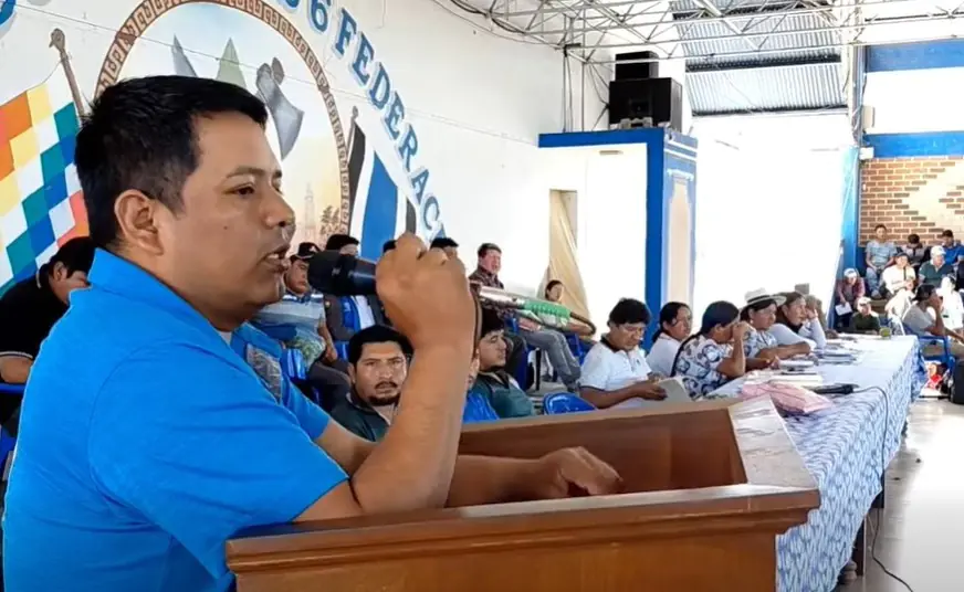 Ampliado en el Trópico de Cochabamba. Foto: Captura