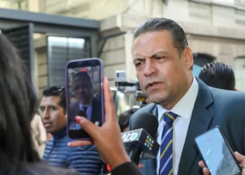El gobernador de La Paz, Luis Revilla.
Gobernación