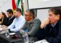 Reunión entre representantes de la CAO y del Gobierno en santa Cruz. Foto: Canal Rural