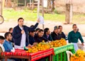 La reunión entre representantes del Gobierno y productores de frutas. Foto: Viceministerio de Comercio