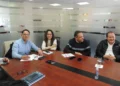 Reunión entre los industriales y el gobernador Luis Revilla. Foto: Cadinpaz