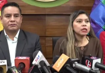 El abogado cochabambino Edwin Almendras Vásquez fue incorporado oficialmente como magistrado titular del Tribunal Agroambiental
Captura RRSS.