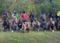 Un grupo armado amenazó a familias de policías y militares en San Julián.
Foto: Captura RRSS