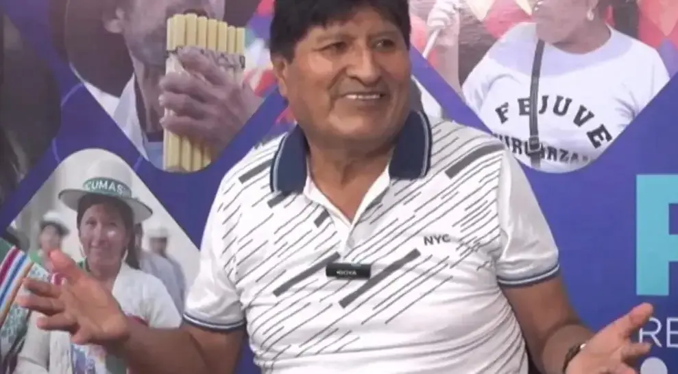 Morales en su programa radial/Captura de pantalla