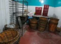 Panaderías sin flujo y canastas vacías durante el paro de 48 horas de los panificadores. Foto: APG