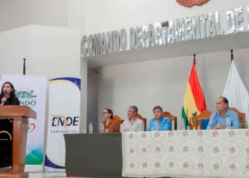 Acto de socialización del proyecto. Foto: Ministerio de Hidrocarburos
