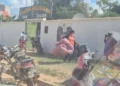 Alguno pobladores saquearon la EPI de San Julián.
Foto: RRSS