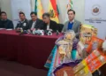 Conferencia de prensa dellanzamiento de la feria. Foto: APG