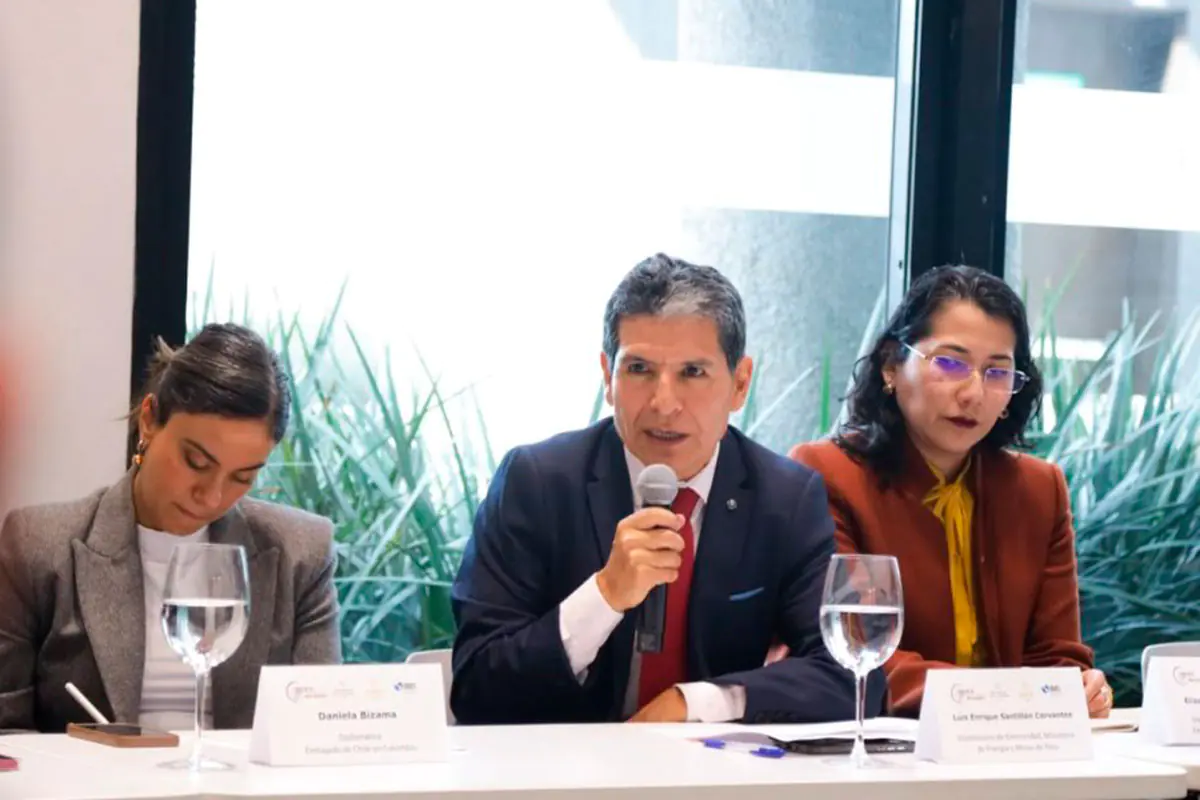 El viceministro peruano de Electricidad, Luis Santillán. Foto: Energiminas