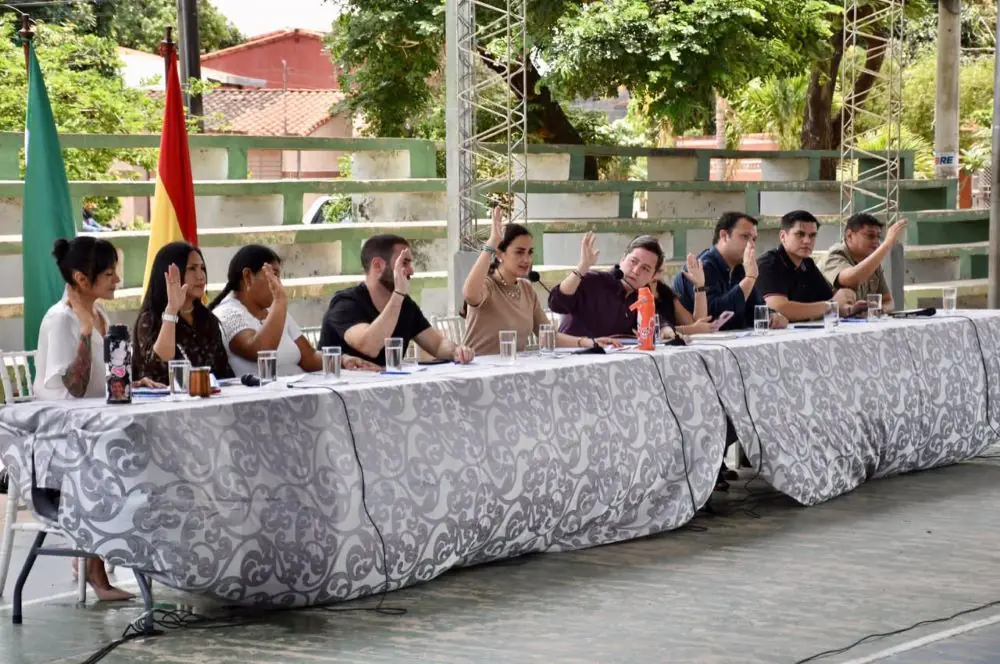 Concejo de Santa Cruz aprueba ley para liberar deudas de autos vendidos. FOTO: Concejo de Santa Cruz