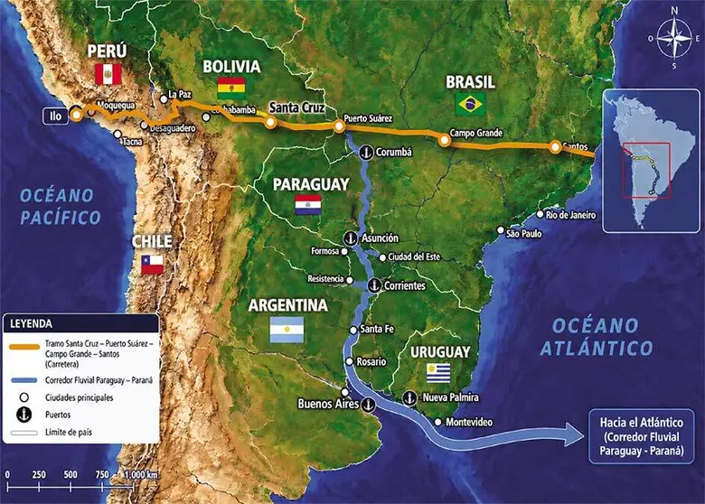 Santa Cruz busca integrar su logística y fortalecer sus exportaciones