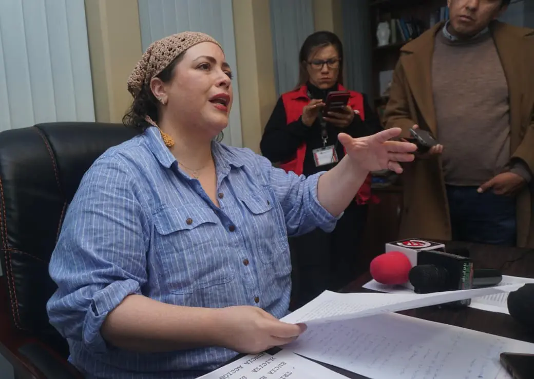 La exministra María Nela Prada. Foto: APG