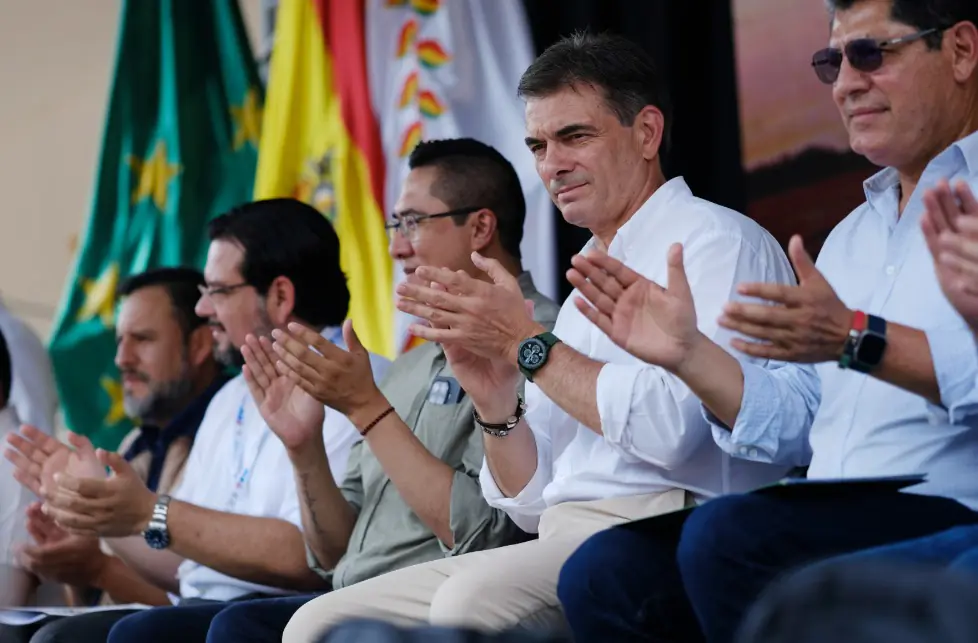 El presidente Rodrigo Paz. Foto: GobCom