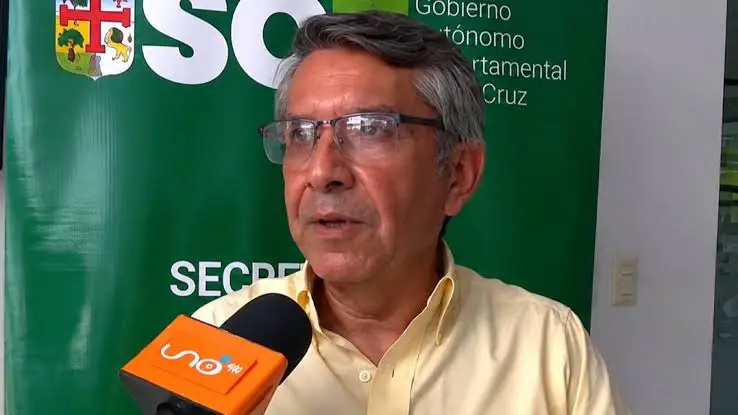 El secretario de Seguridad Ciudadana de la Gobernación de Santa Cruz, Jorge Santiesteban. Foto: RRSS