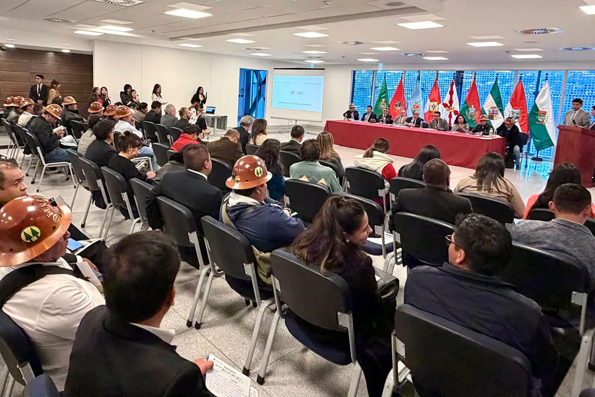 Primera jornada de socialización del nuevo Código Minero. Foto: Ministerio de Minería
